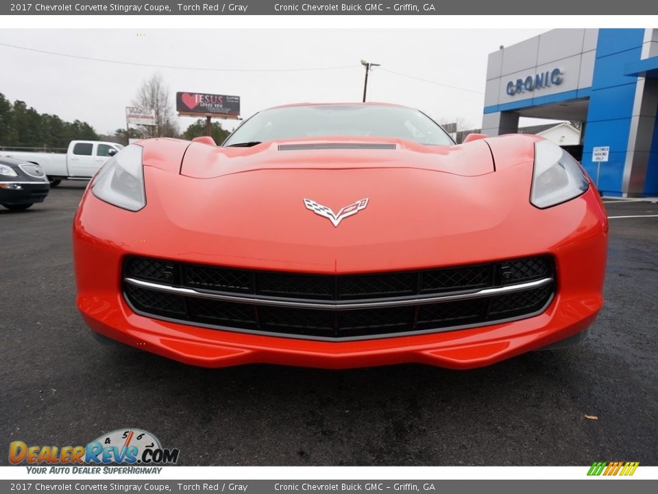 2017 Chevrolet Corvette Stingray Coupe Torch Red / Gray Photo #2