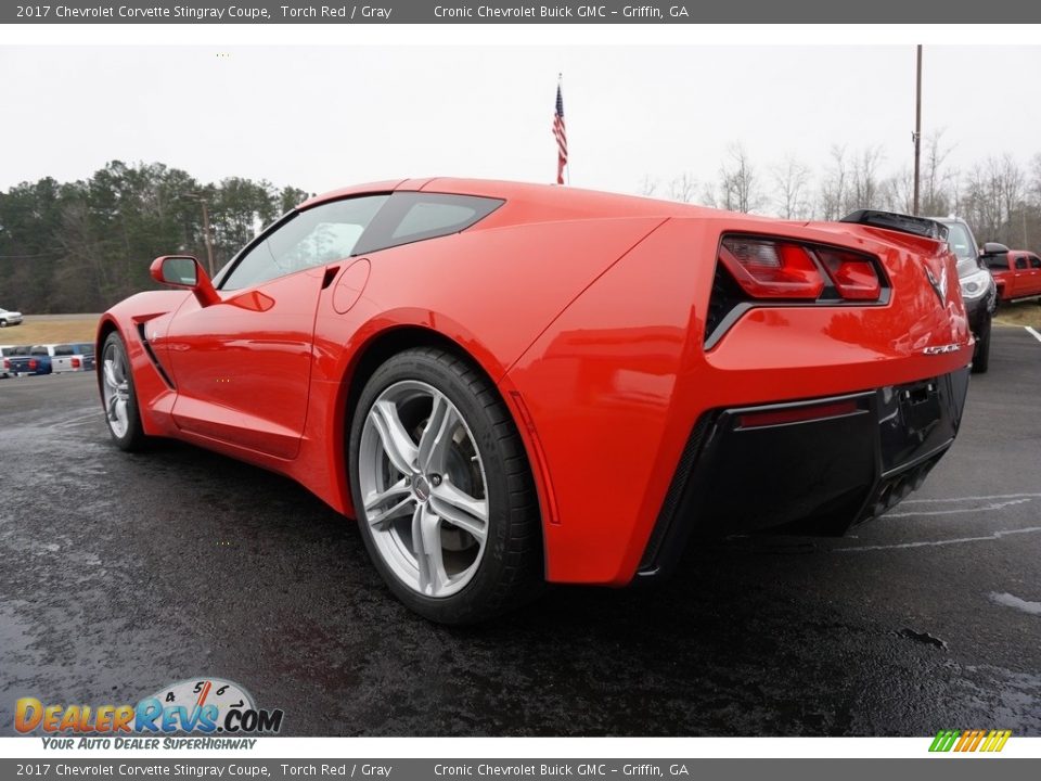 2017 Chevrolet Corvette Stingray Coupe Torch Red / Gray Photo #5