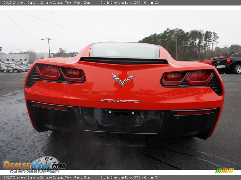 2017 Chevrolet Corvette Stingray Coupe Torch Red / Gray Photo #6
