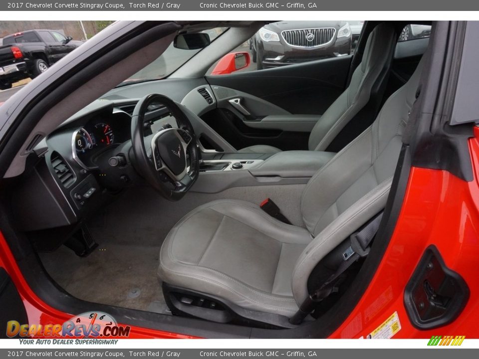 2017 Chevrolet Corvette Stingray Coupe Torch Red / Gray Photo #9