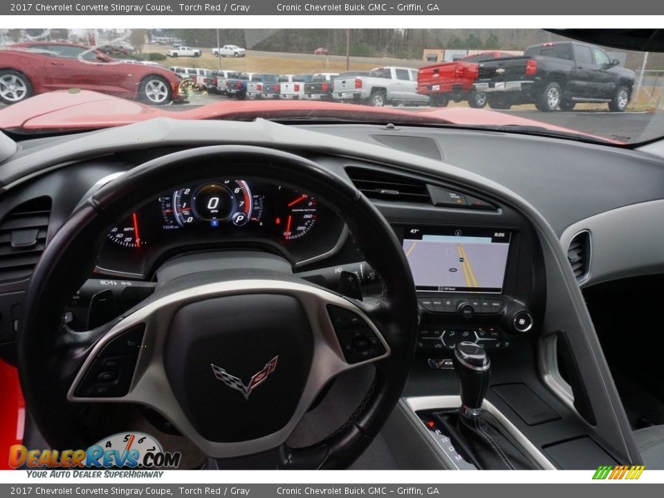 2017 Chevrolet Corvette Stingray Coupe Torch Red / Gray Photo #10
