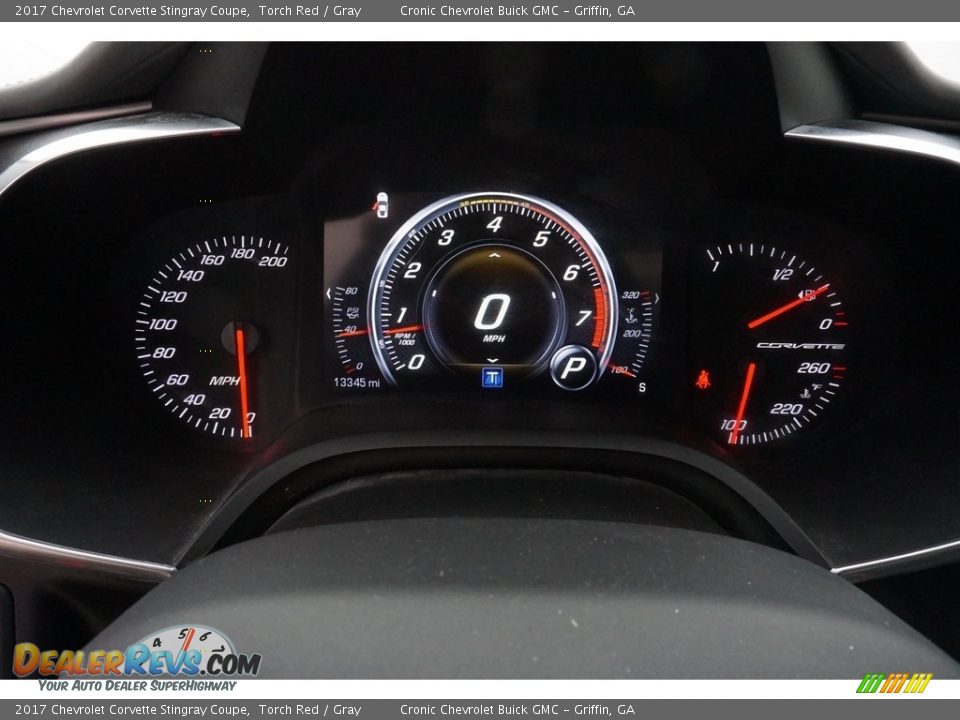 2017 Chevrolet Corvette Stingray Coupe Torch Red / Gray Photo #13