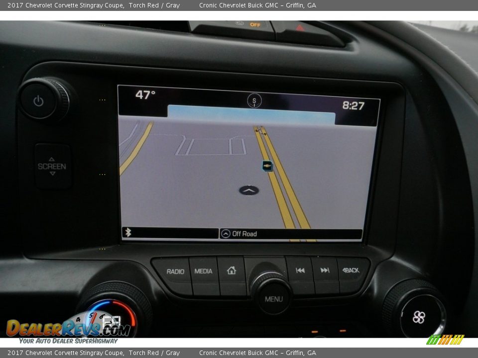 2017 Chevrolet Corvette Stingray Coupe Torch Red / Gray Photo #14