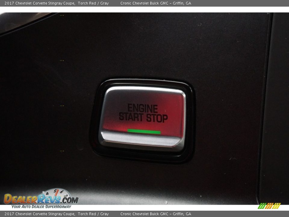 2017 Chevrolet Corvette Stingray Coupe Torch Red / Gray Photo #16
