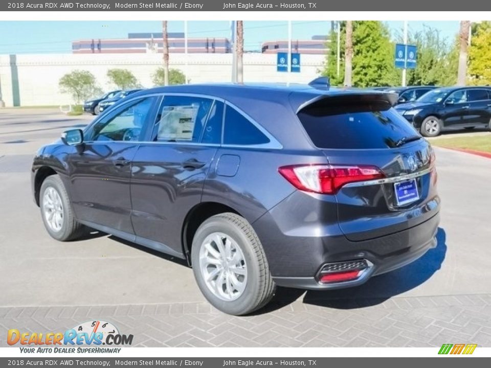 2018 Acura RDX AWD Technology Modern Steel Metallic / Ebony Photo #5