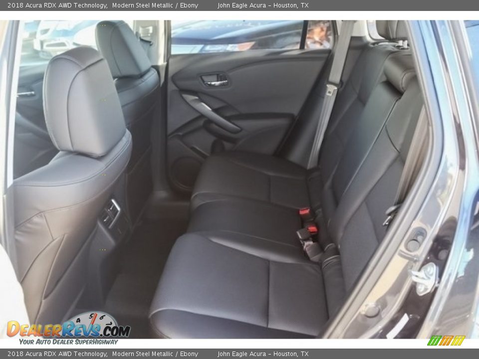 2018 Acura RDX AWD Technology Modern Steel Metallic / Ebony Photo #17