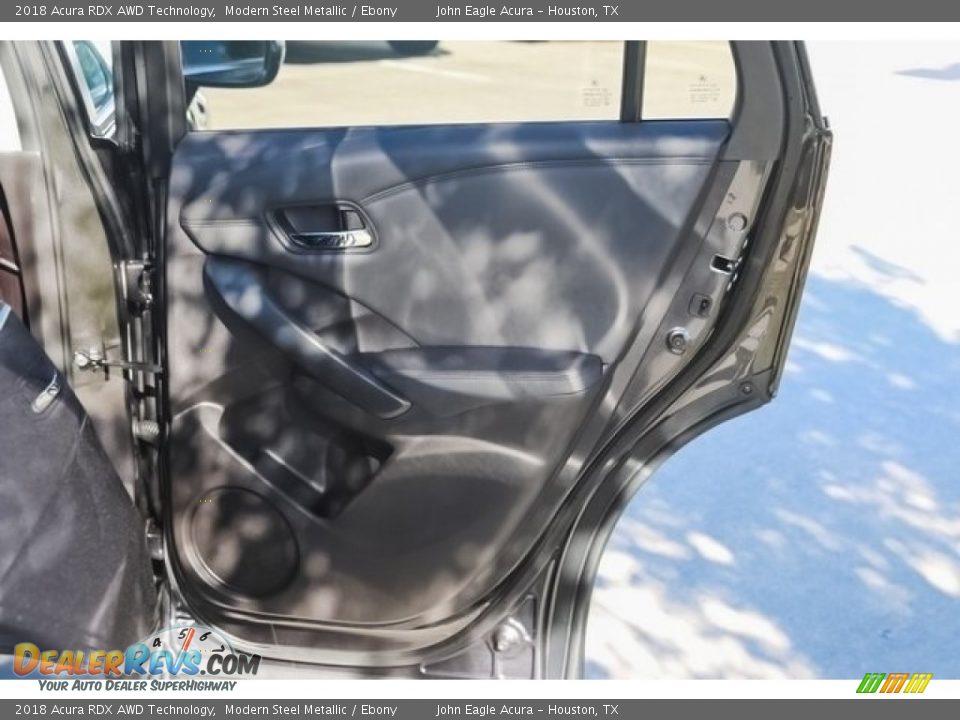 2018 Acura RDX AWD Technology Modern Steel Metallic / Ebony Photo #19