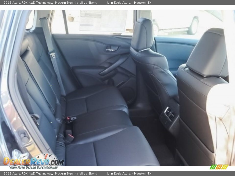 2018 Acura RDX AWD Technology Modern Steel Metallic / Ebony Photo #20