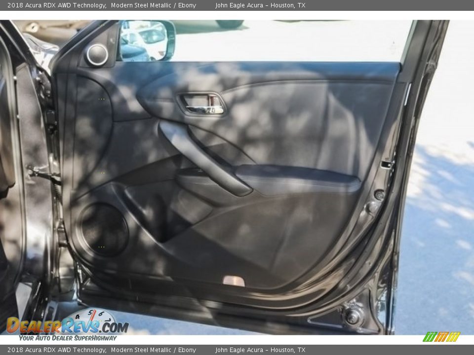 2018 Acura RDX AWD Technology Modern Steel Metallic / Ebony Photo #21