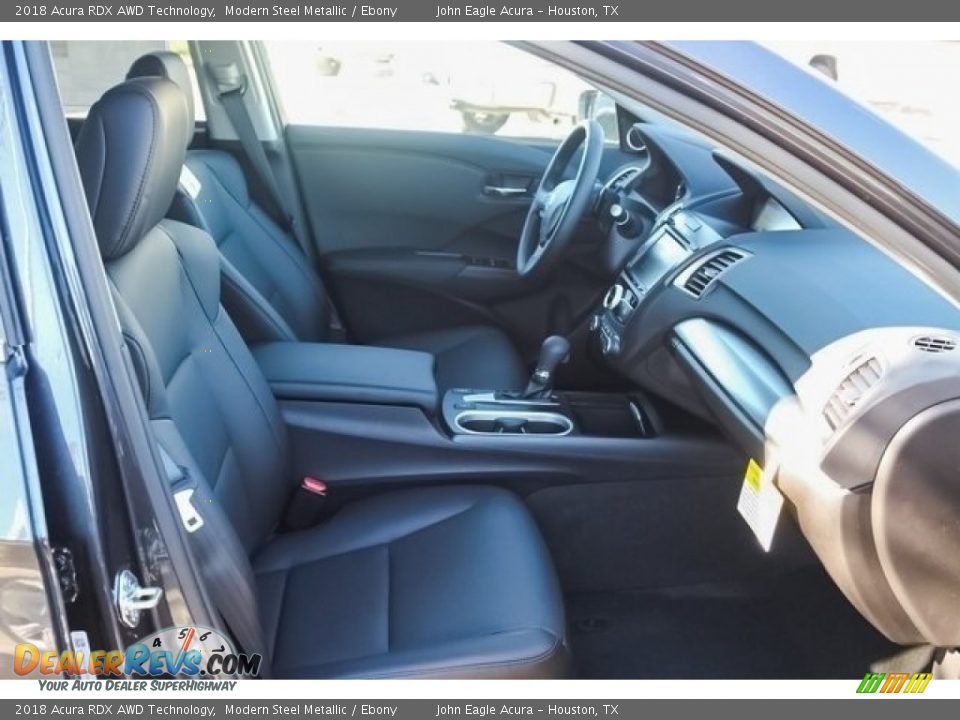 2018 Acura RDX AWD Technology Modern Steel Metallic / Ebony Photo #22