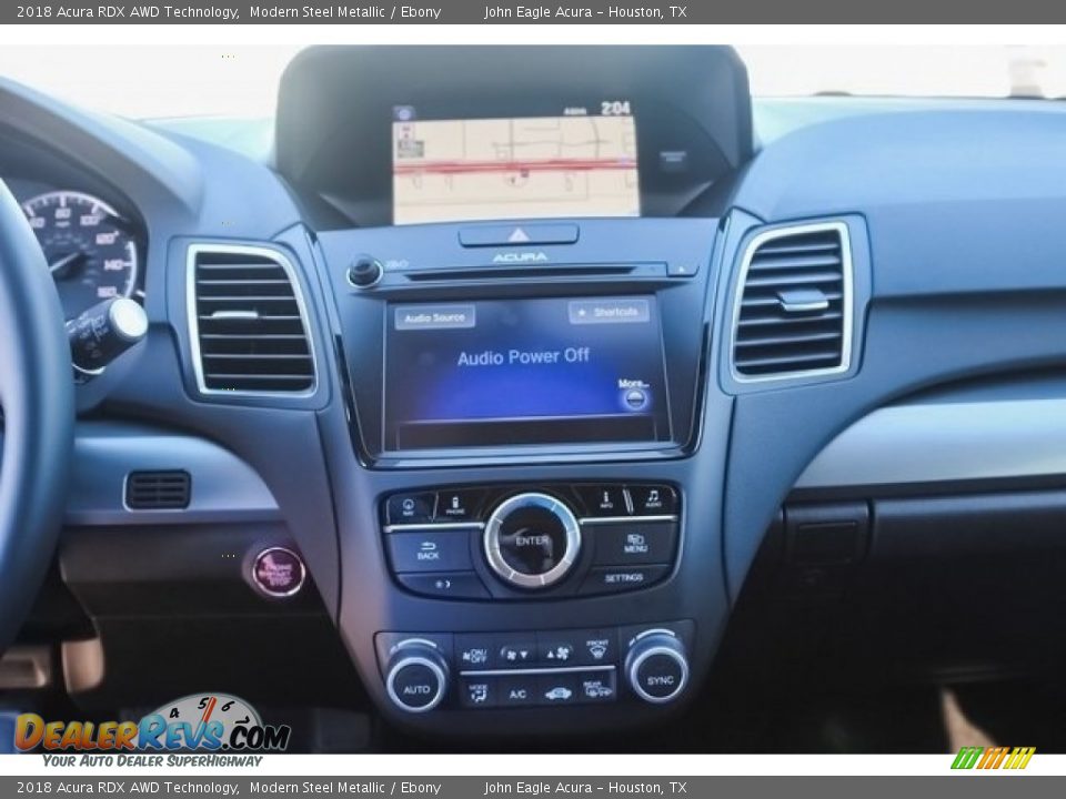 2018 Acura RDX AWD Technology Modern Steel Metallic / Ebony Photo #27