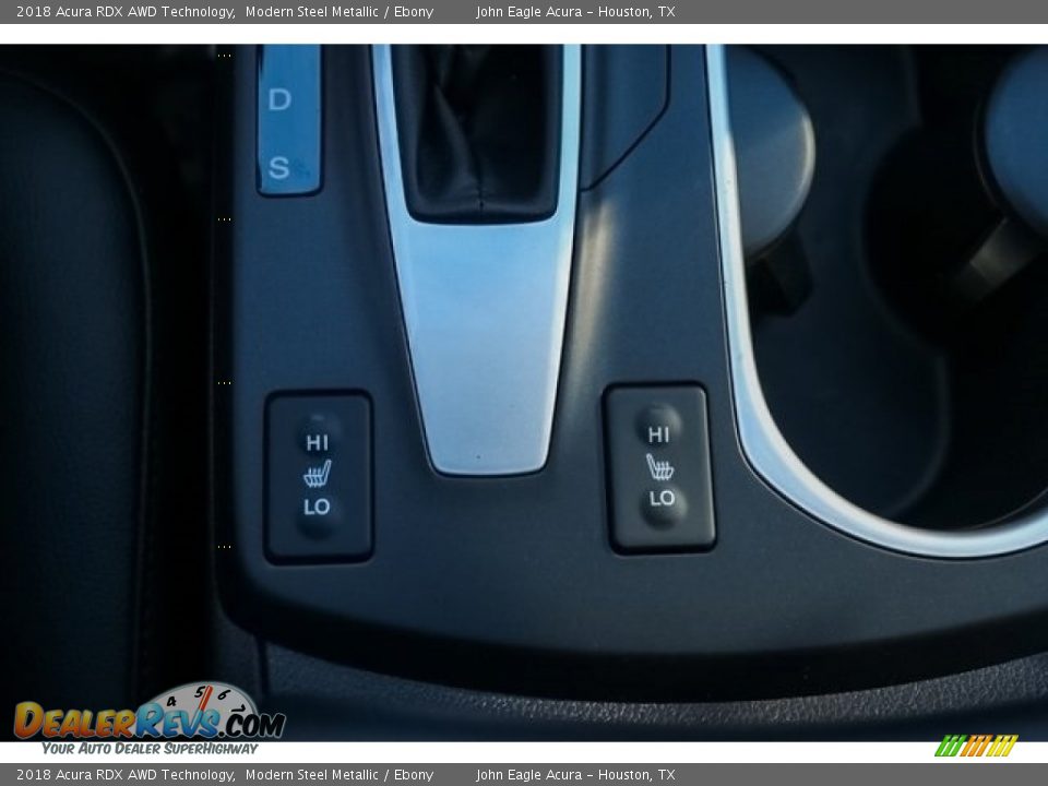 2018 Acura RDX AWD Technology Modern Steel Metallic / Ebony Photo #33