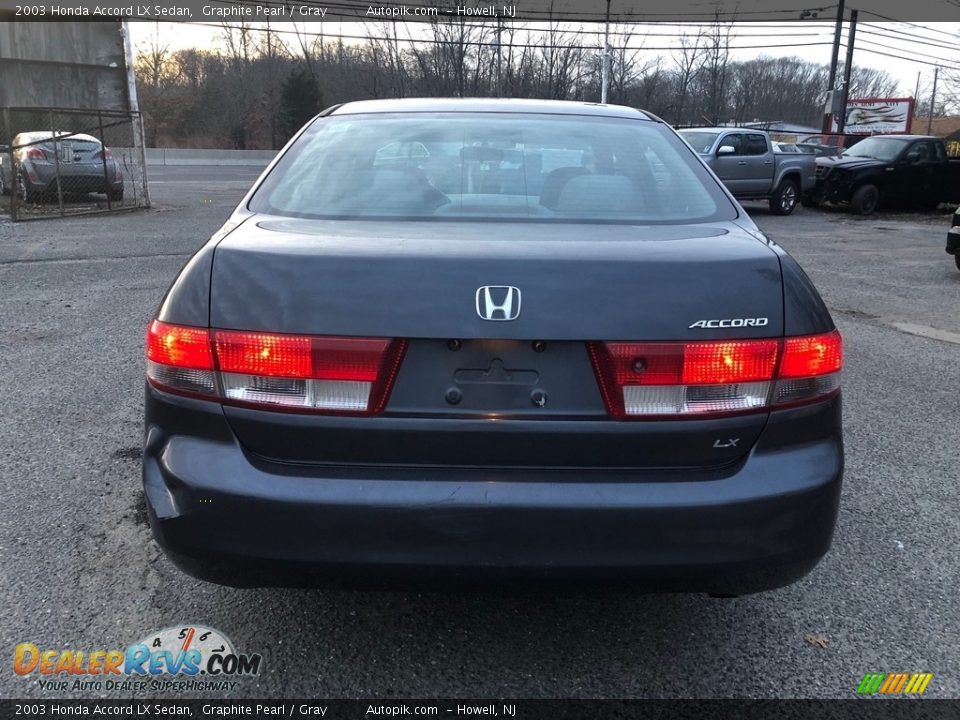 2003 Honda Accord LX Sedan Graphite Pearl / Gray Photo #3