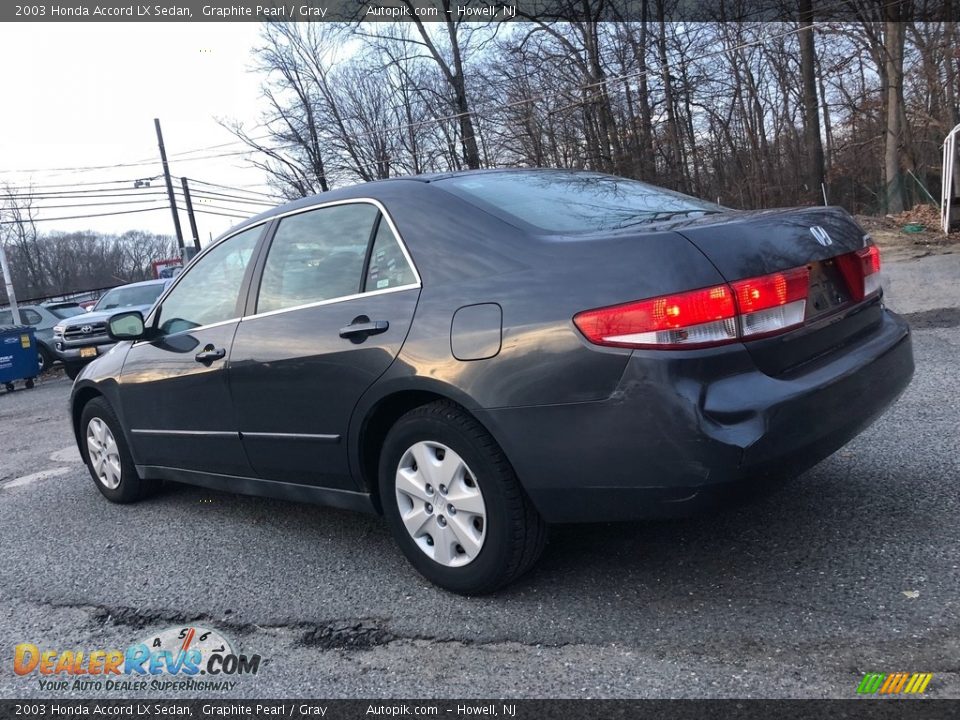 2003 Honda Accord LX Sedan Graphite Pearl / Gray Photo #4
