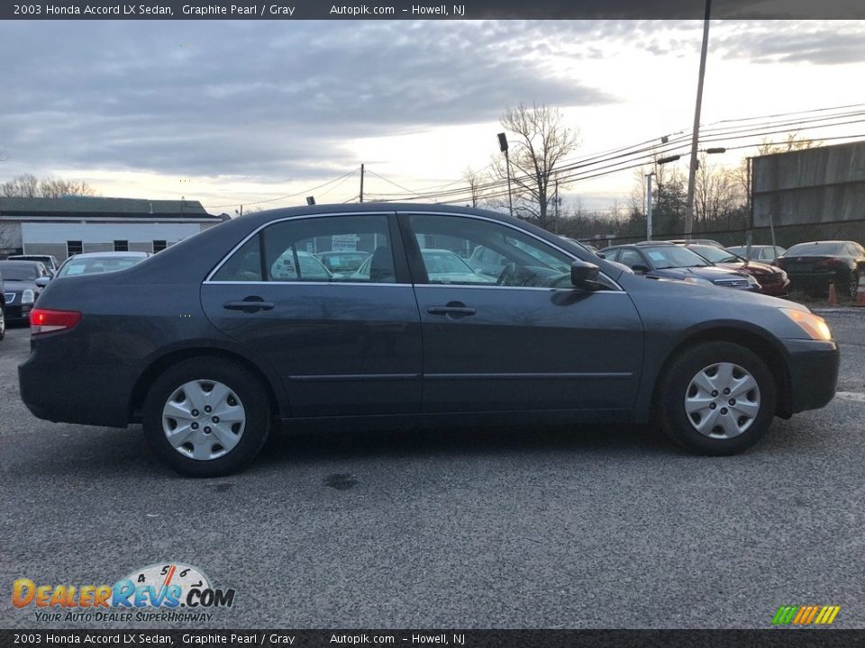 2003 Honda Accord LX Sedan Graphite Pearl / Gray Photo #6