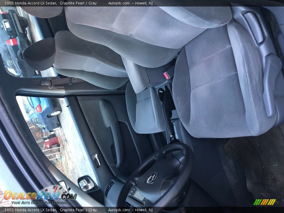 2003 Honda Accord LX Sedan Graphite Pearl / Gray Photo #11