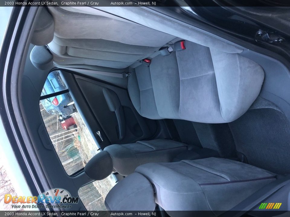 2003 Honda Accord LX Sedan Graphite Pearl / Gray Photo #12
