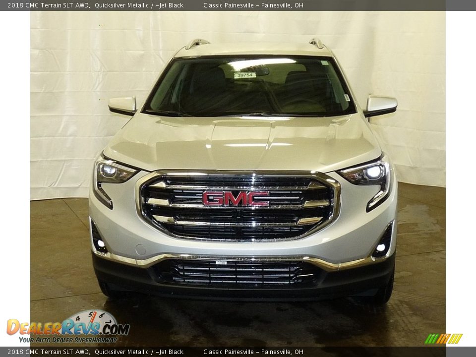 2018 GMC Terrain SLT AWD Quicksilver Metallic / ­Jet Black Photo #4