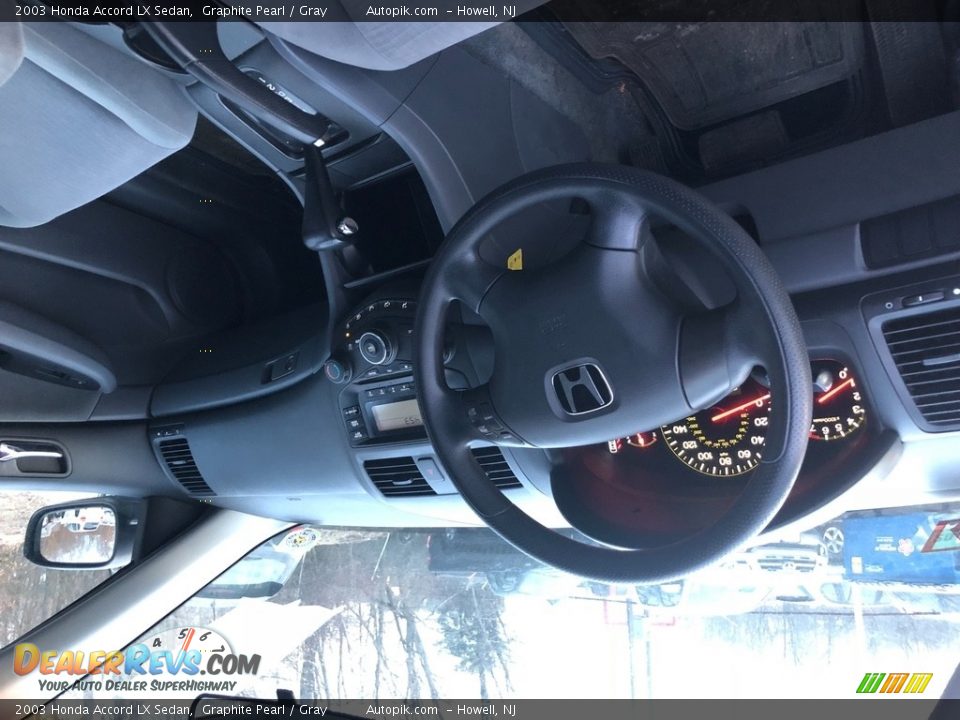 2003 Honda Accord LX Sedan Graphite Pearl / Gray Photo #13