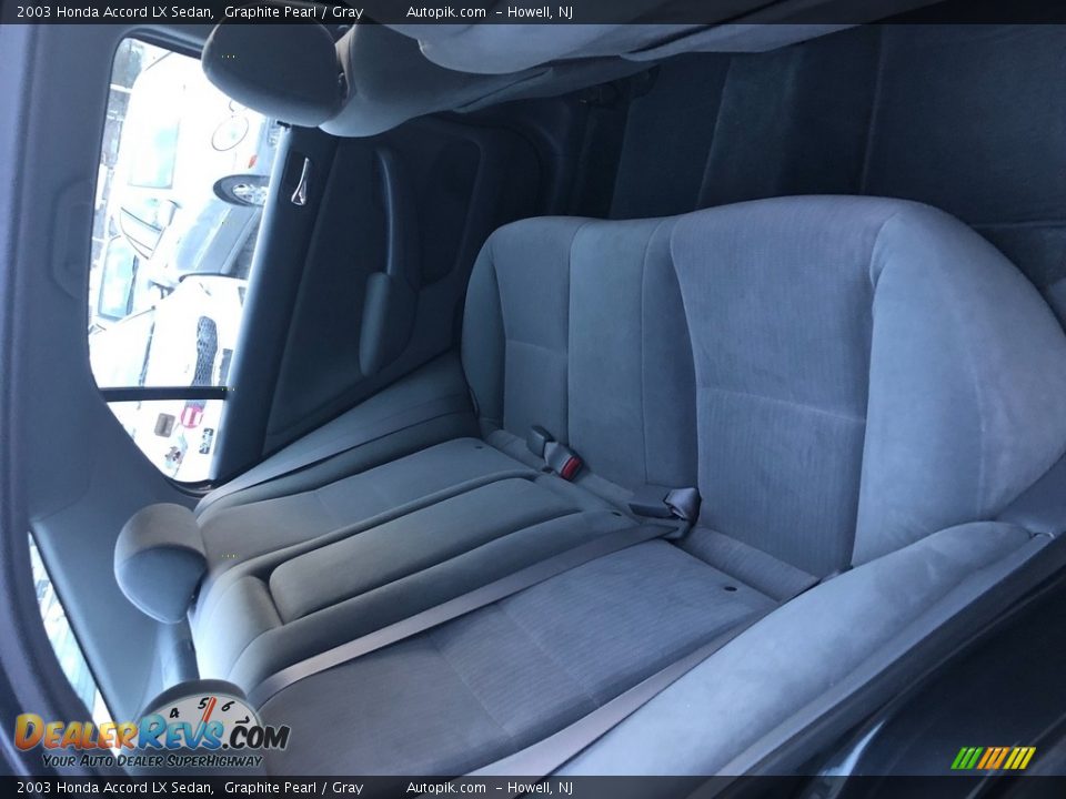 2003 Honda Accord LX Sedan Graphite Pearl / Gray Photo #15