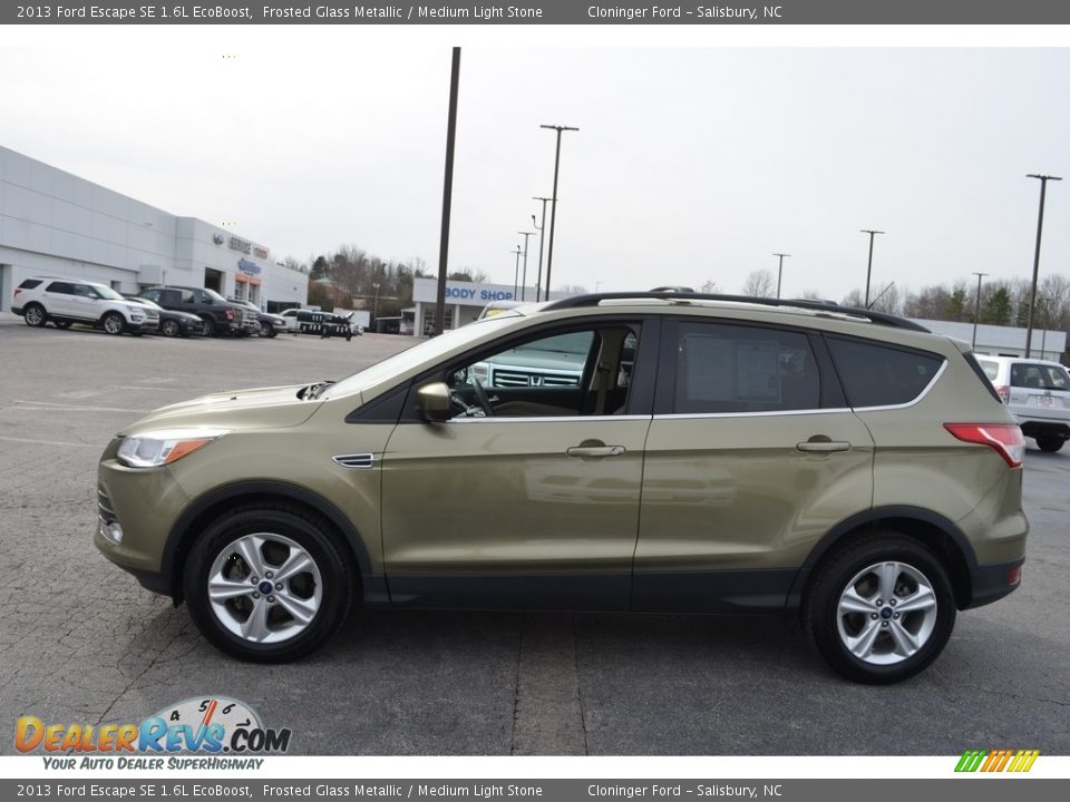 2013 Ford Escape SE 1.6L EcoBoost Frosted Glass Metallic / Medium Light Stone Photo #5