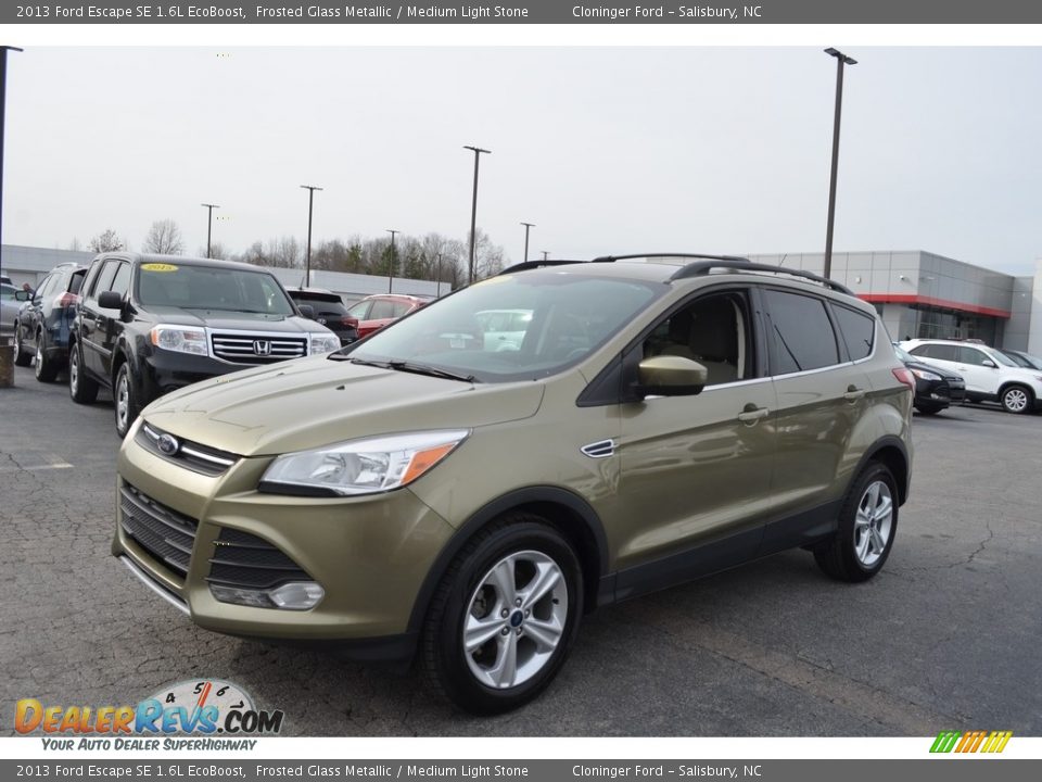 2013 Ford Escape SE 1.6L EcoBoost Frosted Glass Metallic / Medium Light Stone Photo #6