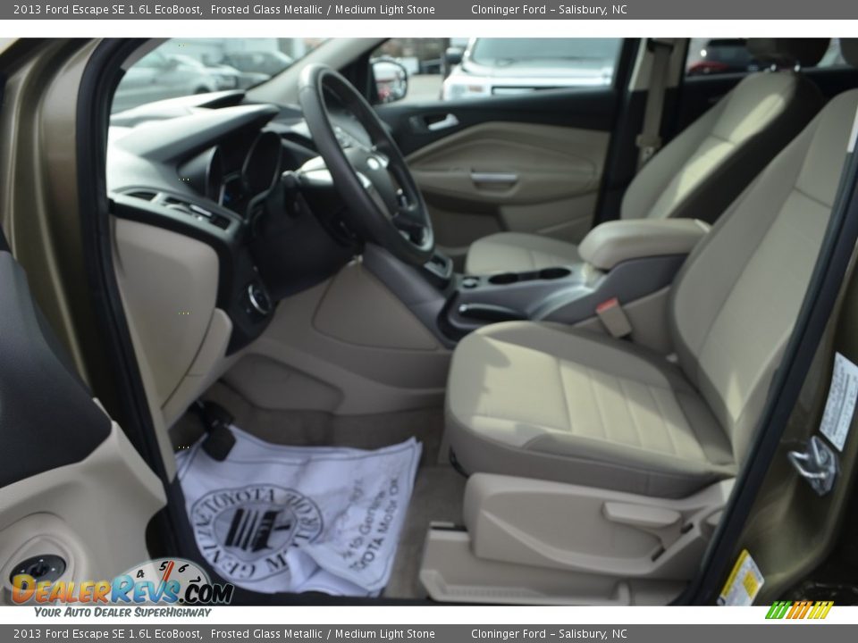 2013 Ford Escape SE 1.6L EcoBoost Frosted Glass Metallic / Medium Light Stone Photo #8