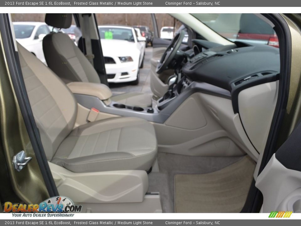2013 Ford Escape SE 1.6L EcoBoost Frosted Glass Metallic / Medium Light Stone Photo #15