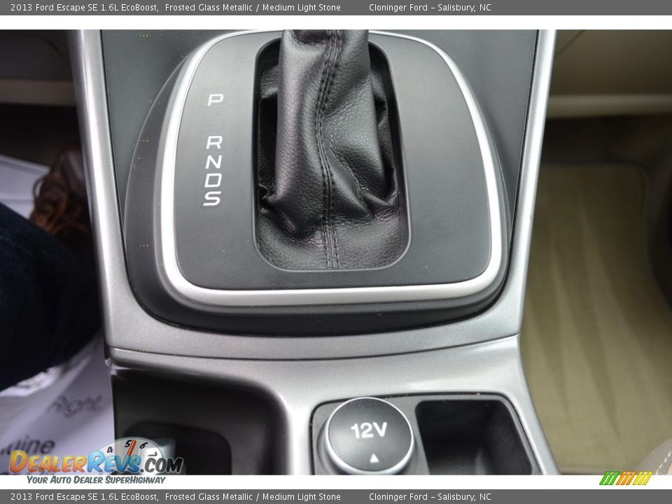 2013 Ford Escape SE 1.6L EcoBoost Frosted Glass Metallic / Medium Light Stone Photo #18