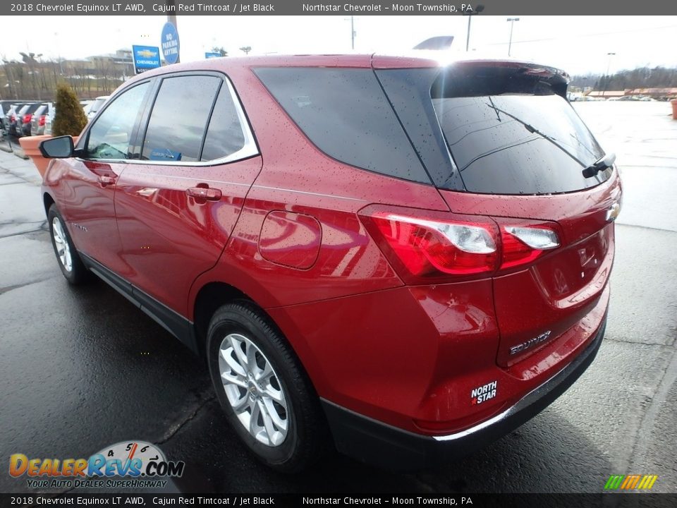 2018 Chevrolet Equinox LT AWD Cajun Red Tintcoat / Jet Black Photo #3