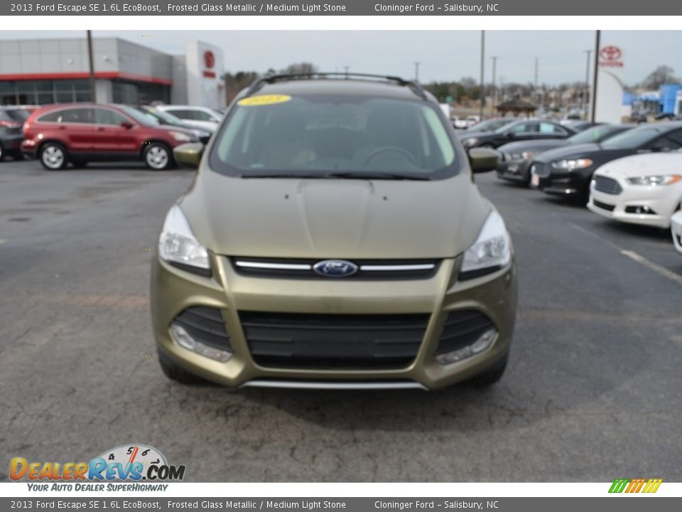 2013 Ford Escape SE 1.6L EcoBoost Frosted Glass Metallic / Medium Light Stone Photo #24