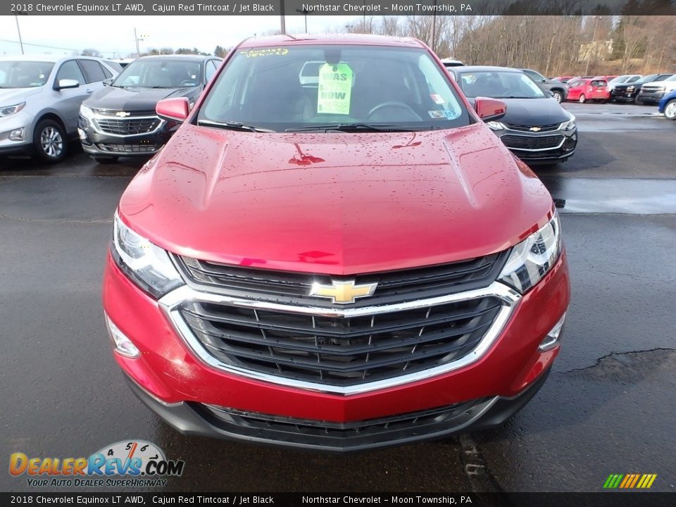 2018 Chevrolet Equinox LT AWD Cajun Red Tintcoat / Jet Black Photo #8