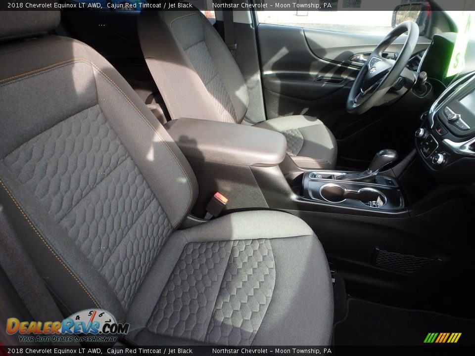 2018 Chevrolet Equinox LT AWD Cajun Red Tintcoat / Jet Black Photo #10