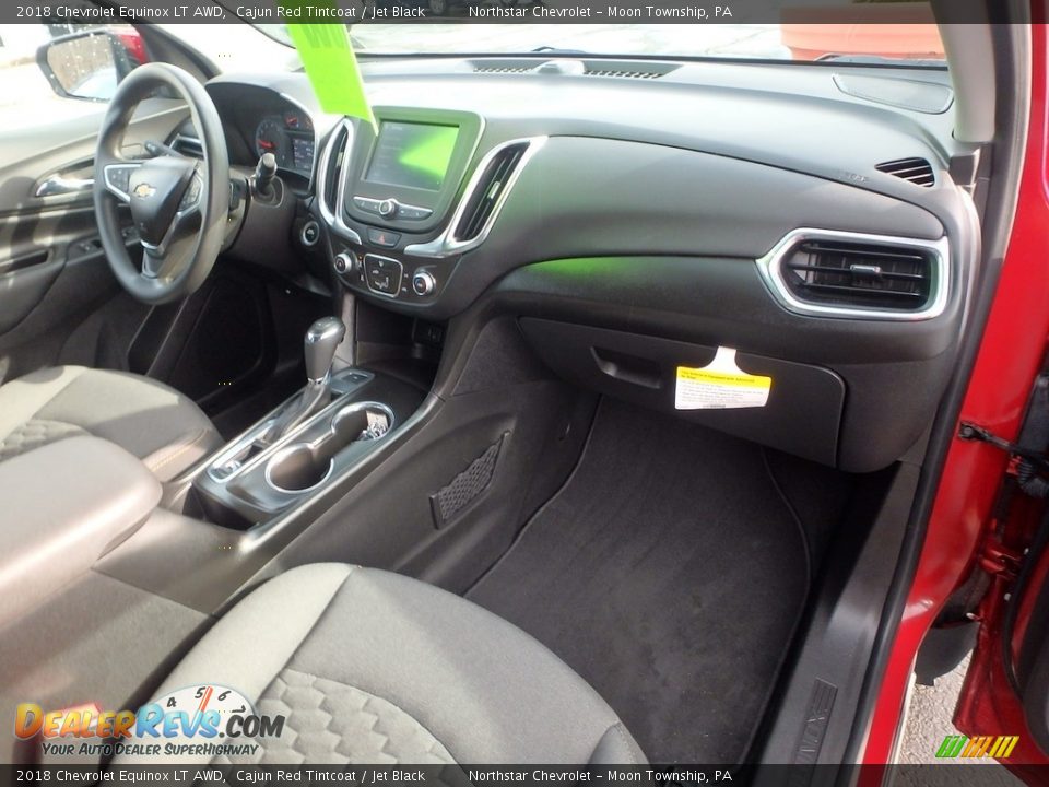 2018 Chevrolet Equinox LT AWD Cajun Red Tintcoat / Jet Black Photo #11