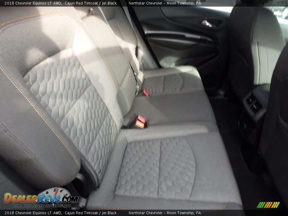 2018 Chevrolet Equinox LT AWD Cajun Red Tintcoat / Jet Black Photo #12