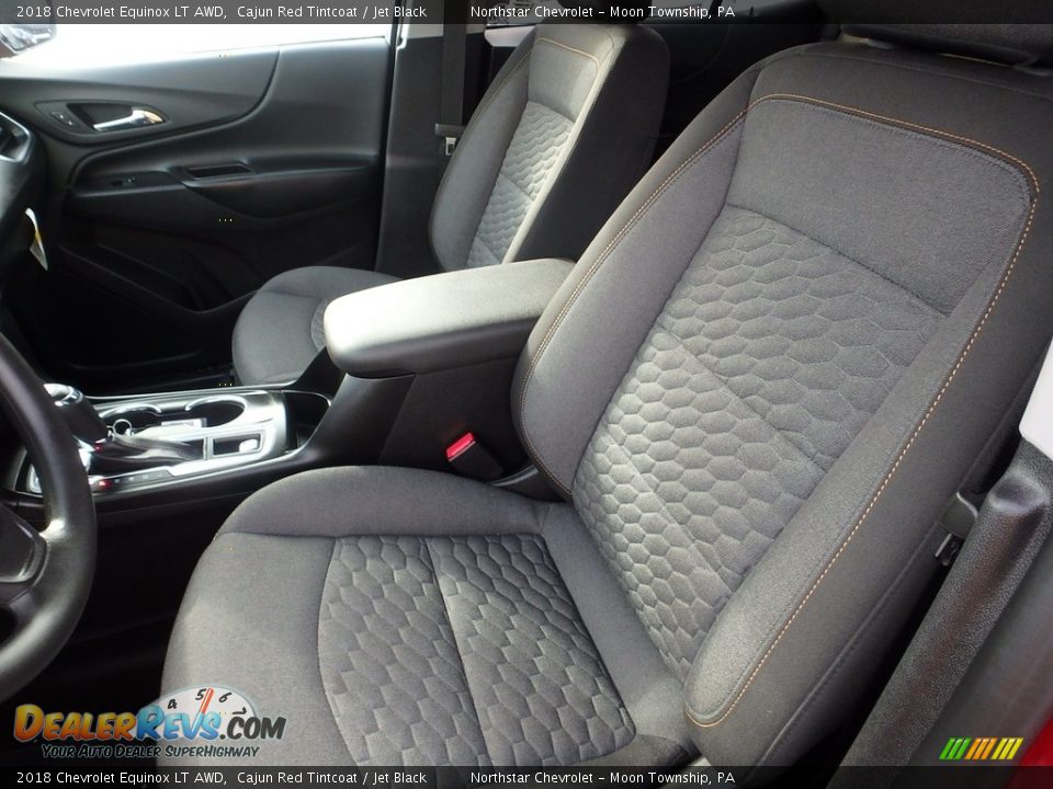 2018 Chevrolet Equinox LT AWD Cajun Red Tintcoat / Jet Black Photo #13