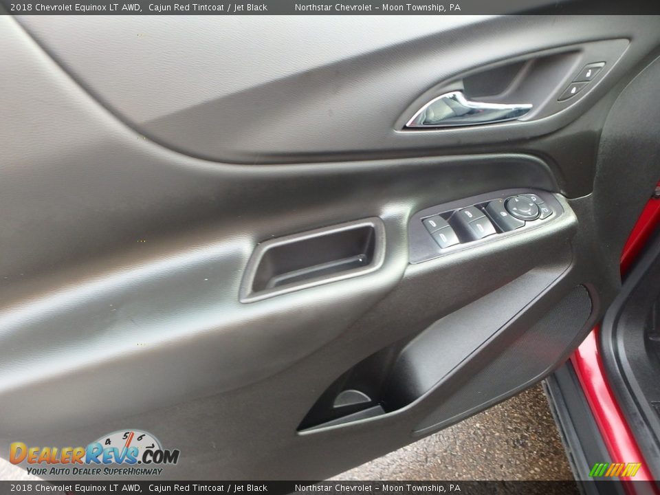 2018 Chevrolet Equinox LT AWD Cajun Red Tintcoat / Jet Black Photo #16