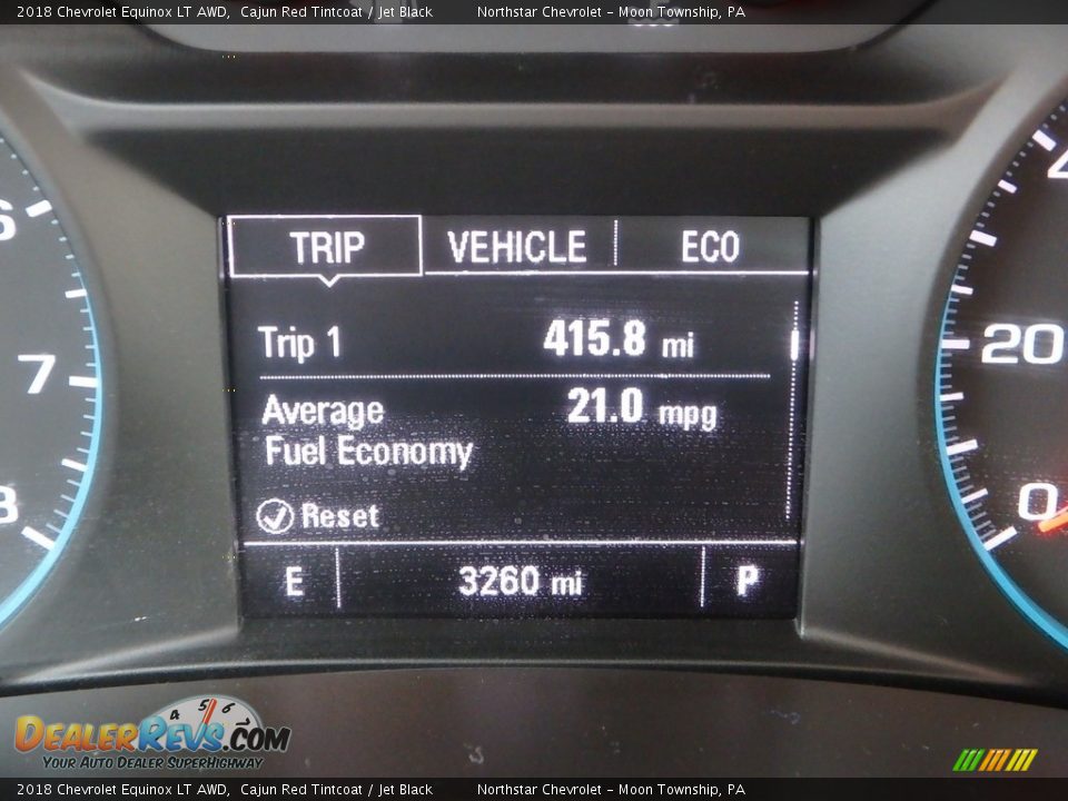 2018 Chevrolet Equinox LT AWD Cajun Red Tintcoat / Jet Black Photo #19