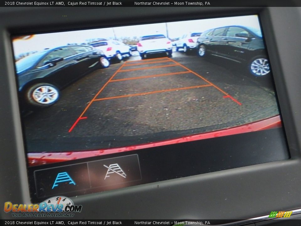 2018 Chevrolet Equinox LT AWD Cajun Red Tintcoat / Jet Black Photo #20