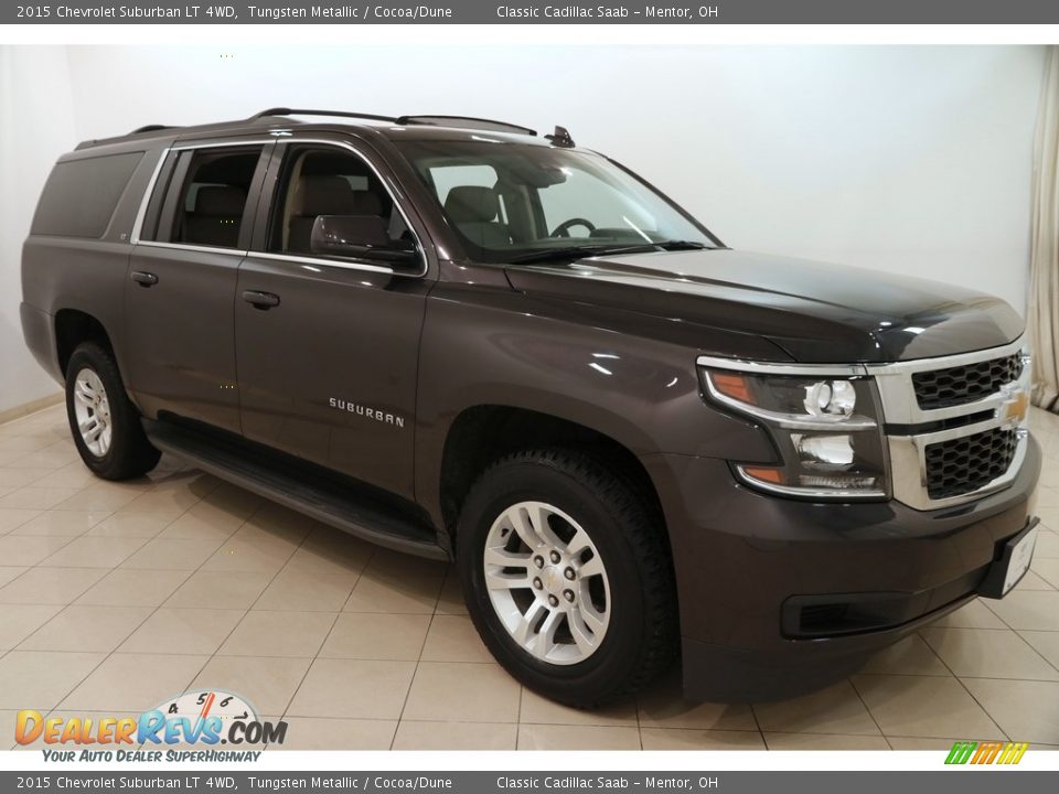 2015 Chevrolet Suburban LT 4WD Tungsten Metallic / Cocoa/Dune Photo #1