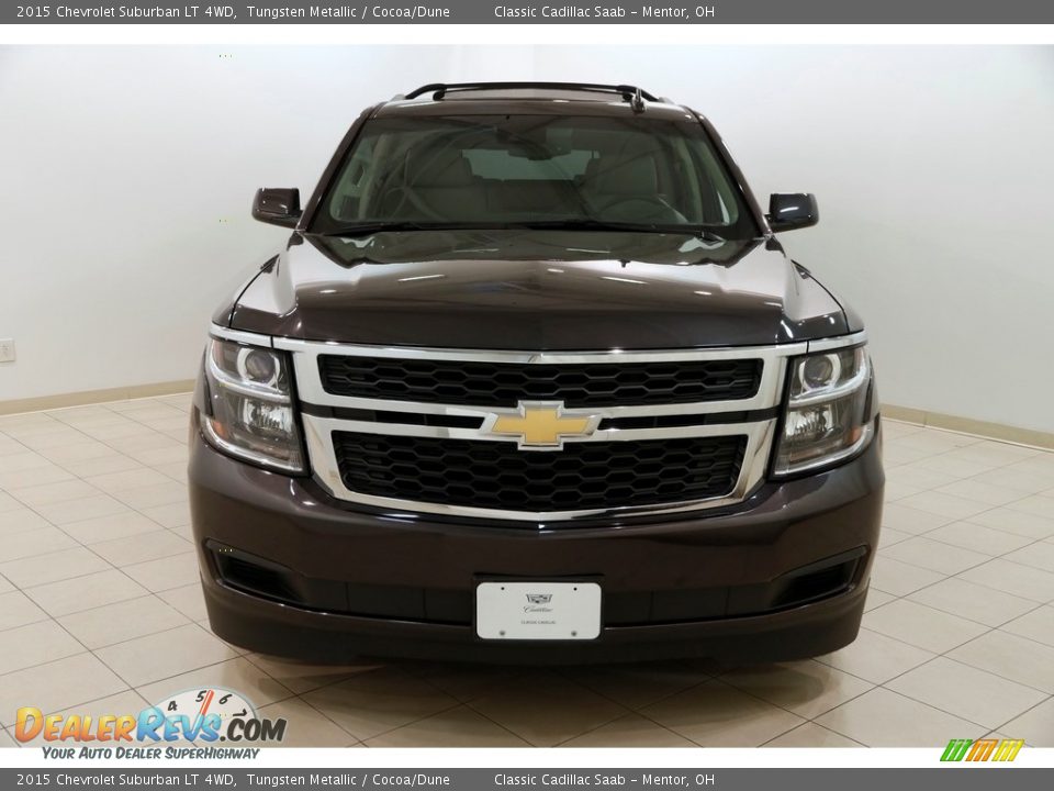 2015 Chevrolet Suburban LT 4WD Tungsten Metallic / Cocoa/Dune Photo #2