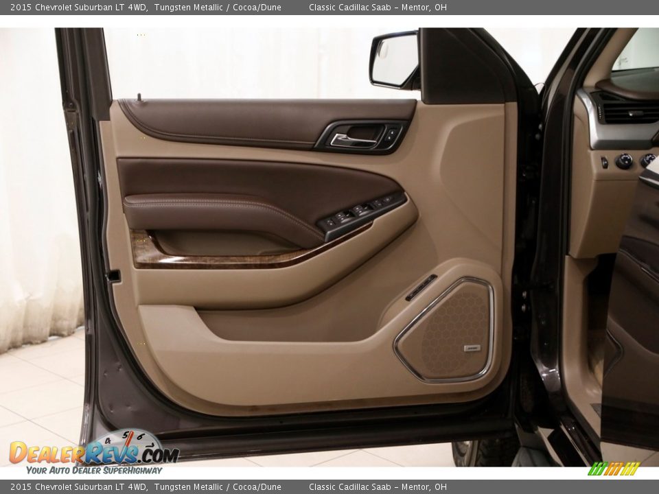 2015 Chevrolet Suburban LT 4WD Tungsten Metallic / Cocoa/Dune Photo #4