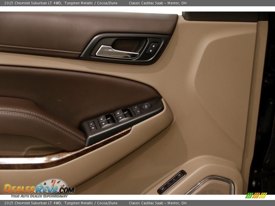 2015 Chevrolet Suburban LT 4WD Tungsten Metallic / Cocoa/Dune Photo #5