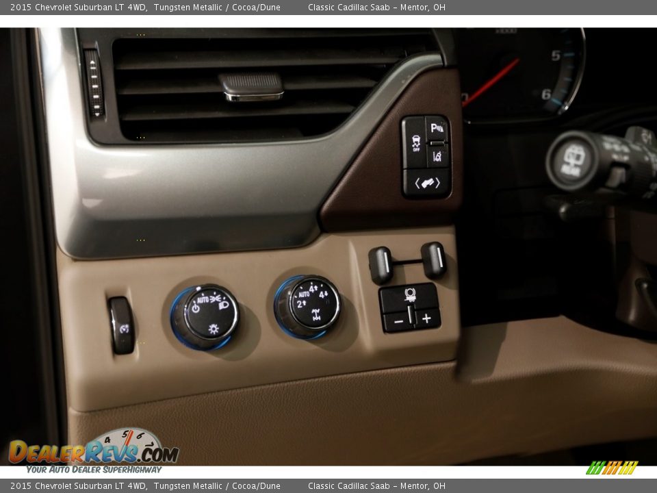 2015 Chevrolet Suburban LT 4WD Tungsten Metallic / Cocoa/Dune Photo #6