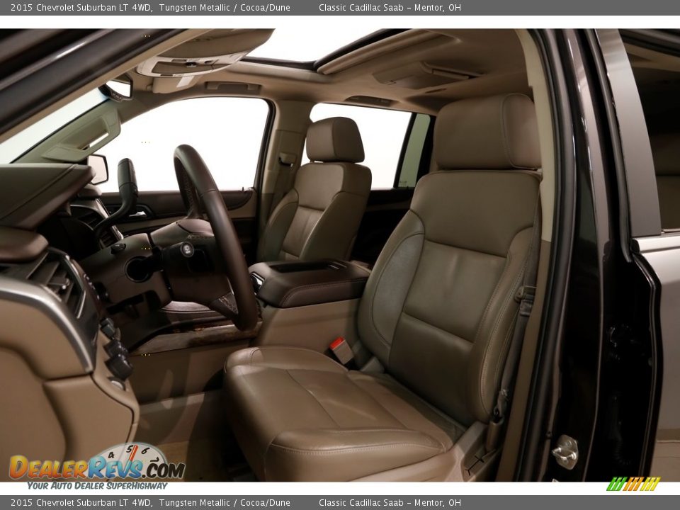 2015 Chevrolet Suburban LT 4WD Tungsten Metallic / Cocoa/Dune Photo #7