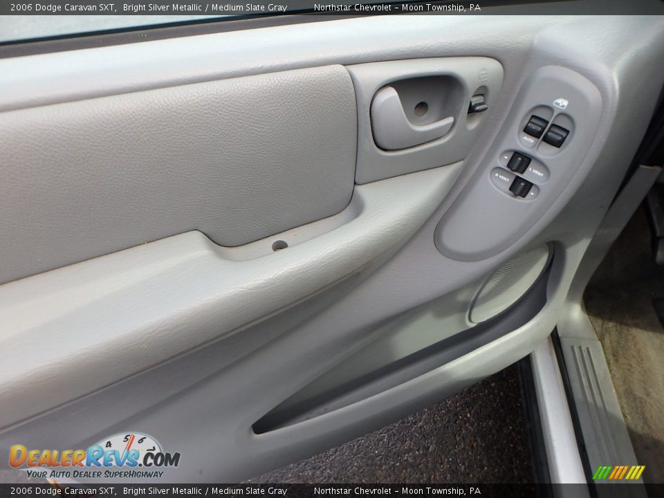 2006 Dodge Caravan SXT Bright Silver Metallic / Medium Slate Gray Photo #12