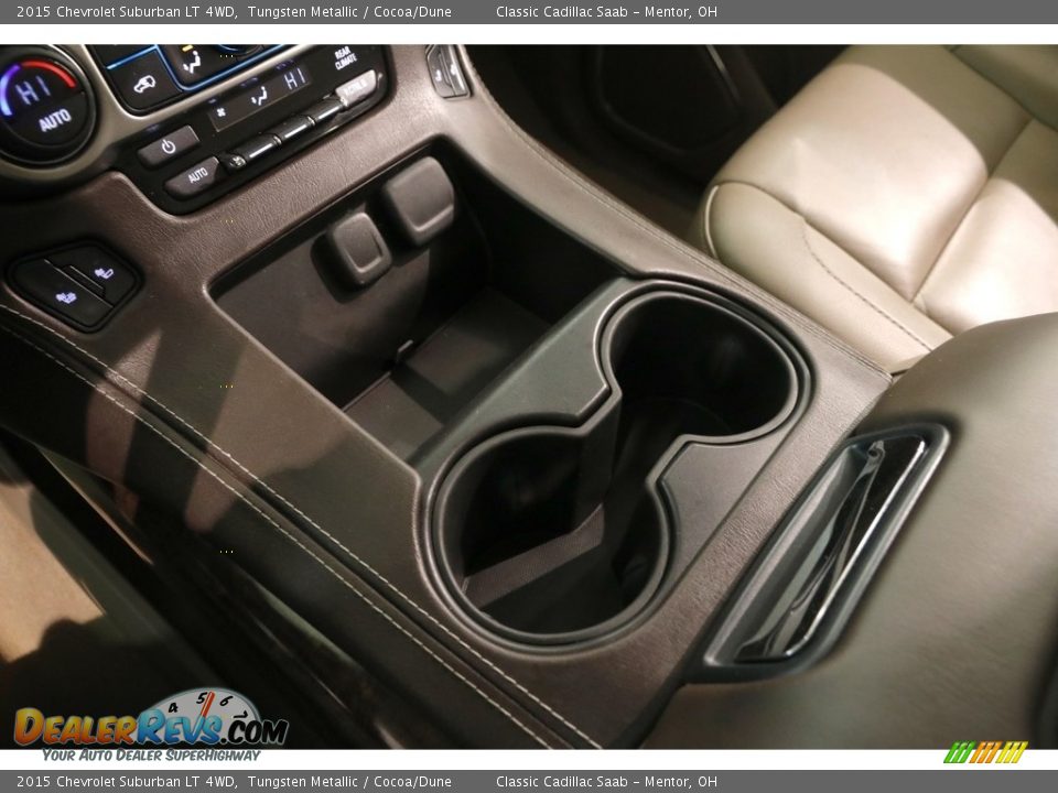 2015 Chevrolet Suburban LT 4WD Tungsten Metallic / Cocoa/Dune Photo #16