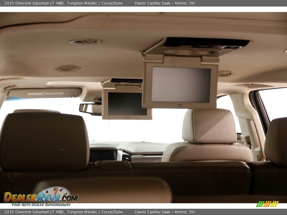 2015 Chevrolet Suburban LT 4WD Tungsten Metallic / Cocoa/Dune Photo #22