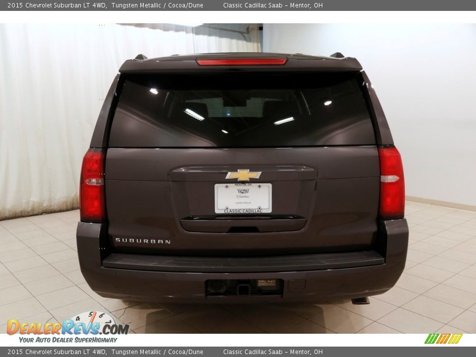 2015 Chevrolet Suburban LT 4WD Tungsten Metallic / Cocoa/Dune Photo #24