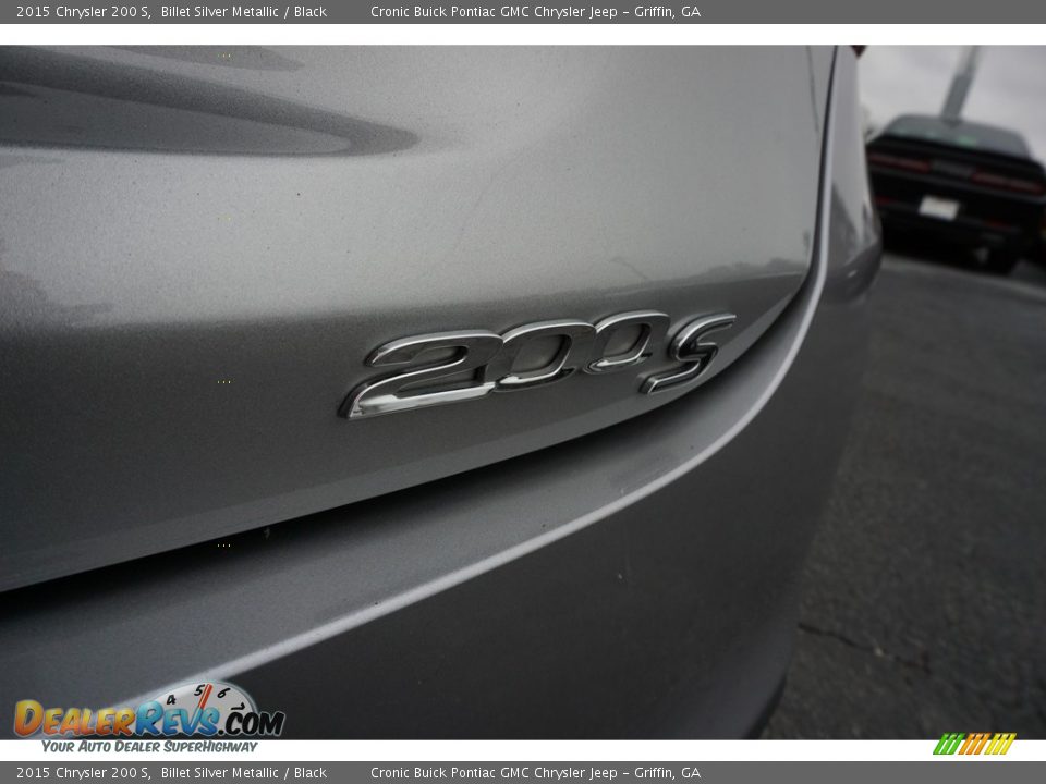 2015 Chrysler 200 S Billet Silver Metallic / Black Photo #15